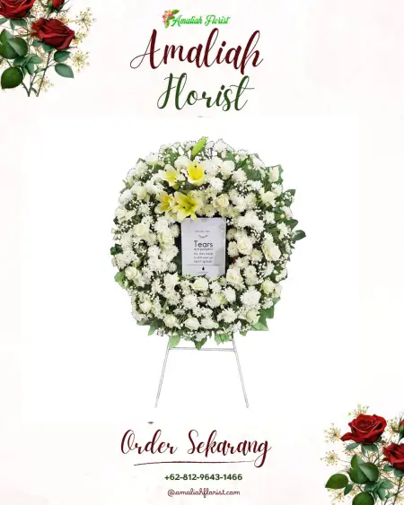 Krans Bunga Duka Junti